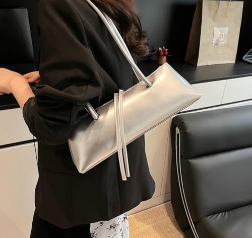 Vintage Shoulder Bags for Women PU Leather Shoulder Bag Top Handle Work Purse Women's Handbags Hobo Bags Tote Bag 20252