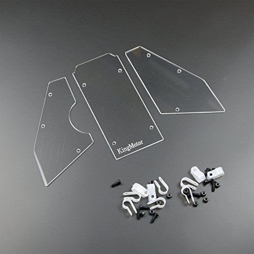 Xmax Racing Windshield Window Set fits HPI Baja 5B Rovan King Motor 1/5 Truck