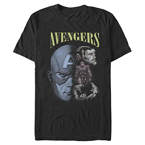 T-Shirt Marvel Avenger Homage Homme en coton à col rond respirant