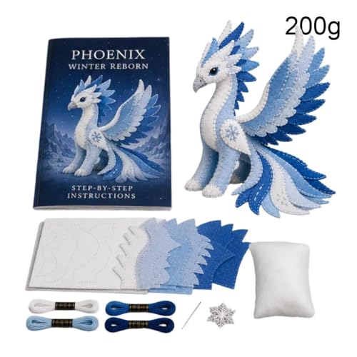 Kit de herramientas de fieltro para aprender a coser figuras 3D sin complicaciones 2