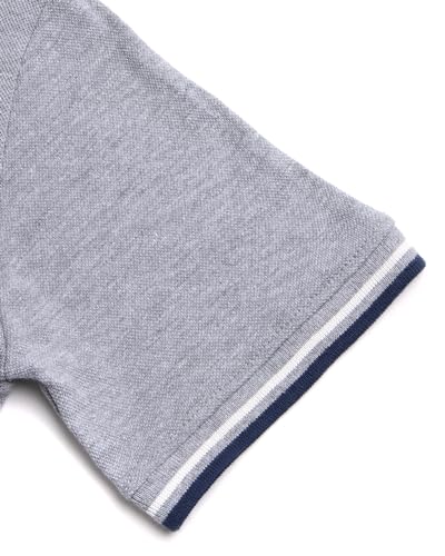 Ben Sherman Boys' Polo Shirt - 2 Pack Classic Fit Short Sleeve Pique Polo - Comfort Stretch Golf Shirt for Boys (8-18)4