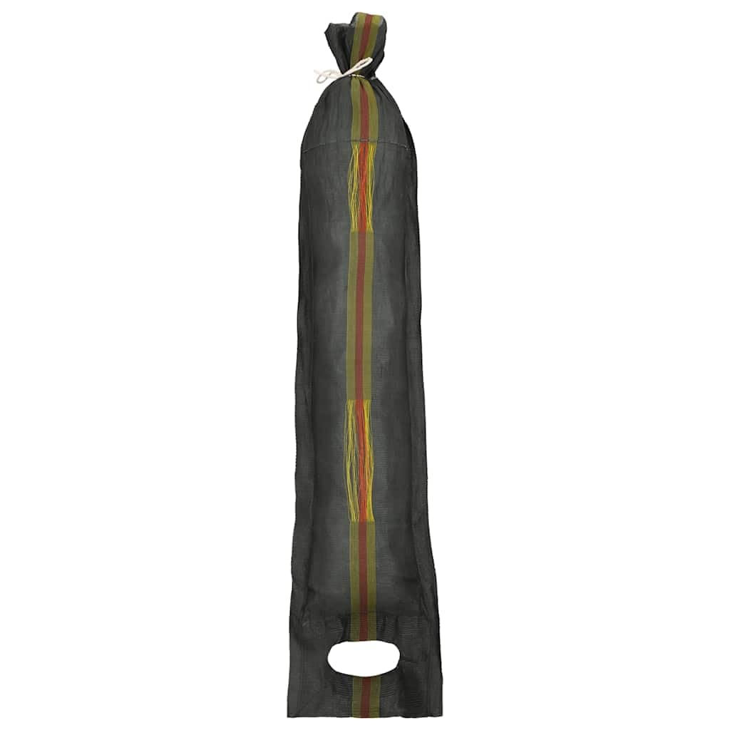 25 sacchi di sabbia, verde scuro, 103 x 25 cm, protezione contro le inondazioni per cantina e garage, sacco di sabbia resistente agli strappi, con maniglia per il trasporto e coulisse in HDPE