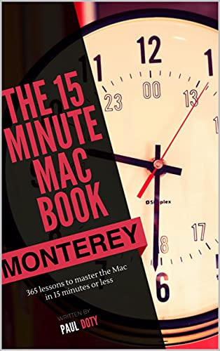 The 15 Minute Mac Book (Monterey Edition) (English Edition)