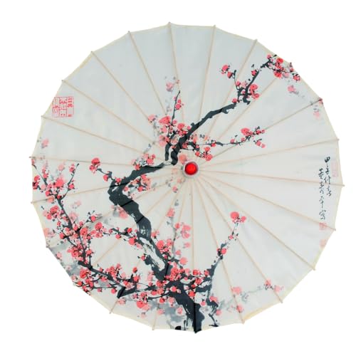 Kalttoy Parasols de danse en soie de bambou chinois magnifiquement conçus pour un usage quotidien