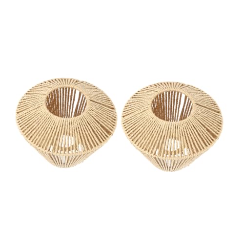 Abat-jour pour luminaires Gatuida style rétro lot de 2 caches pour lampe de table salon