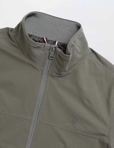 Image of U.S.Polo Association Men's Regular Fit Solid Casual Jacket