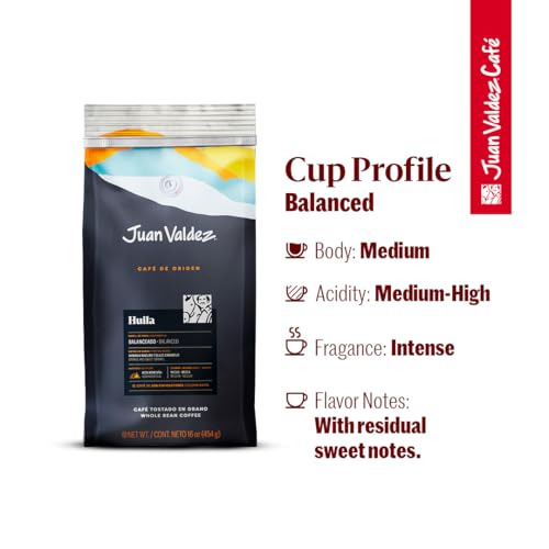 Image of Juan Valdez Huila Whole Bean Coffee, 16 oz