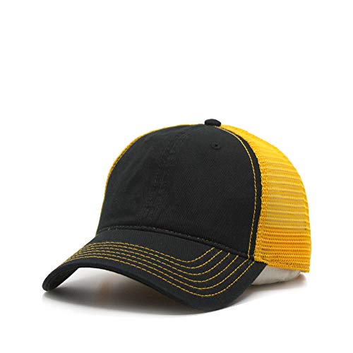 Image of The Vintage Year Washed Cotton Unstructured Soft Mesh Adjustable Trucker Baseball Cap