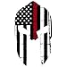 HUJL Pegatinas Coche 8.7CM * 15.2CM Spartan Helmet Thin Cherry Red Line Decal Lnterest Car Window Reflective Car Sticker Adhesivos Coche Pegatinas