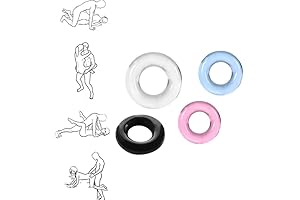 4Pcs Silicone Intimate Rings, Intimate Toys, Sensual Stimulators, Sexual Toys for Men
