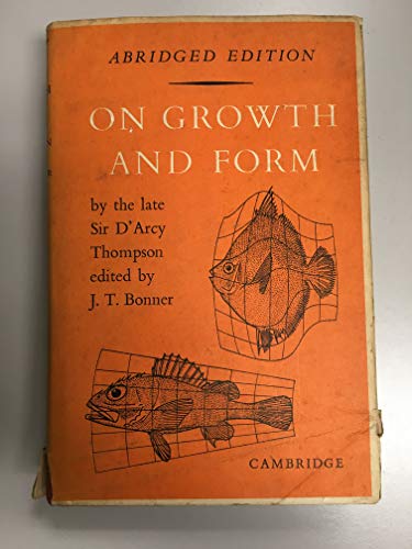 On Growth and Form--Abridged Edition B0000CL8A7 Book Cover