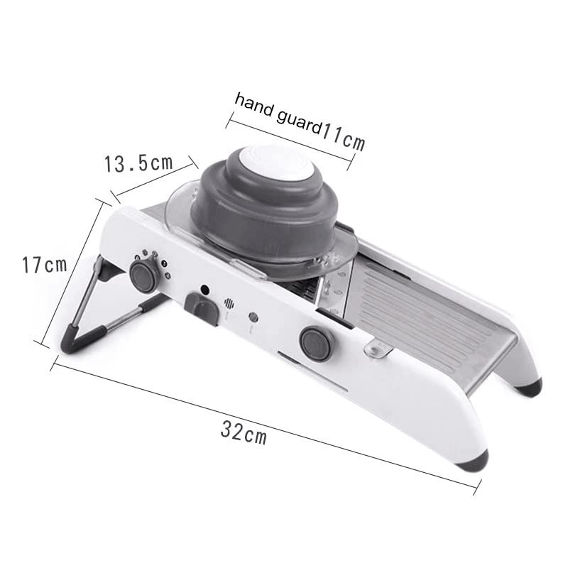 Cortador manual para frutas y verduras con cuchillas de acero miniatura 2