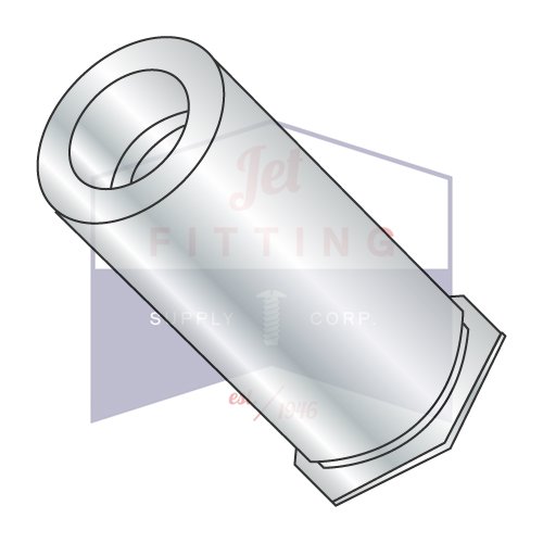 6-32X1/2 Self Clinching Standoff | Blind Threads | Hardened Steel | Heat Treat Zinc and Bake (Quantity: 1000)