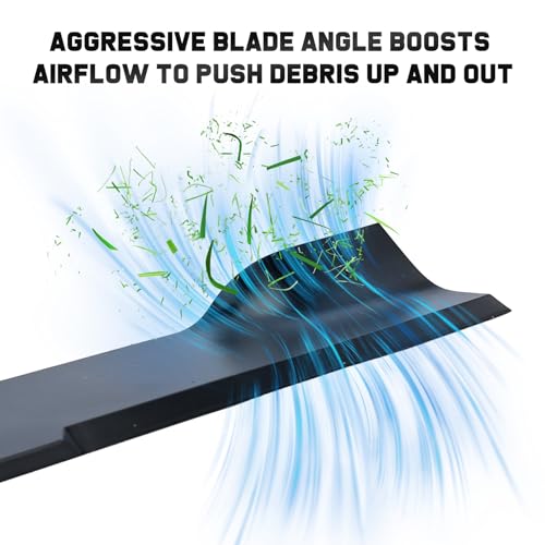 Image of Grasscool Raptor SD 54 inch Mower Blades Replace Hustler 601124 for Fastrak SDX X XD XL Big Dog Alpha 54 inch Zero Turn Mower 797704 797696 797712 606251 92 208