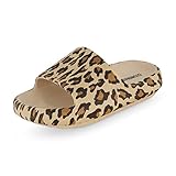 CUSHIONAIRE Tobogán de Piscina Infantil Feather con +Comfort, Leopard 27.5 EU