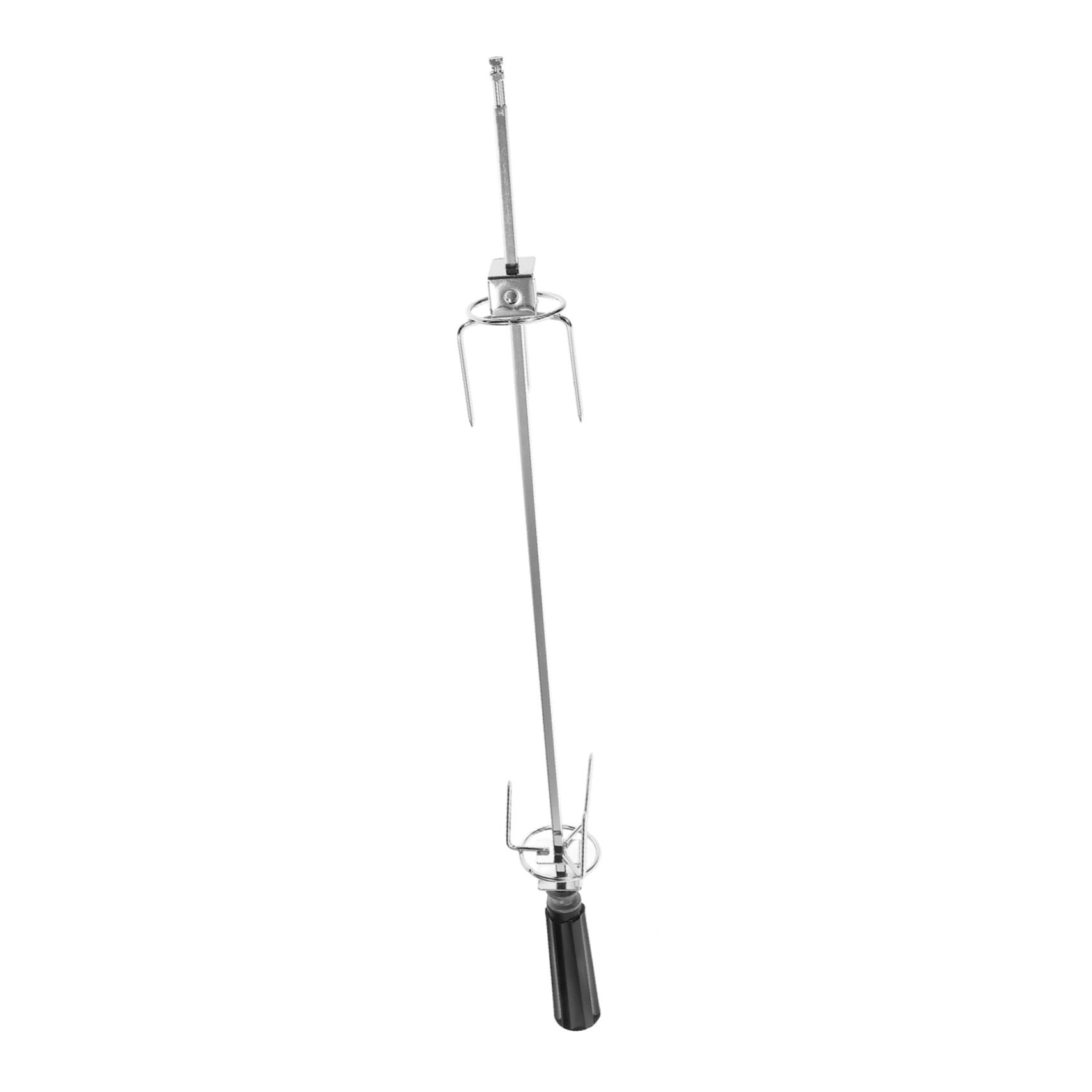 Pratico Forchettone Per Barbecue Allaperto in Acciaio Inox Con Morsetto Per Spiedini Spiedini Piatti Per Pollo Arrosto Gadget Da Cucina Per Feste Di Cucina