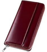 Amazon | 財布 メンズ 栃木レザー 長財布 本革 大容量 YKKファスナー