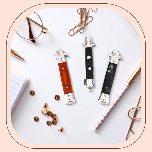 Set de 3 Peines Plegables con Diseño de Madera miniatura 6