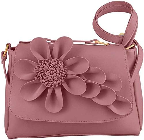PC COLLECTION Stylish Sling Bag And Ladies Purse For Women Ladies PU Leather Sling Bag (Pink).