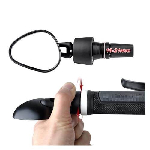 Espejo para bicicleta que elimina puntos ciegos en scooter y carretera 5