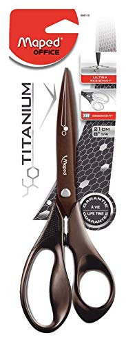 Tesoura 21cm, Maped, Expert Titanium, 686110, Preto