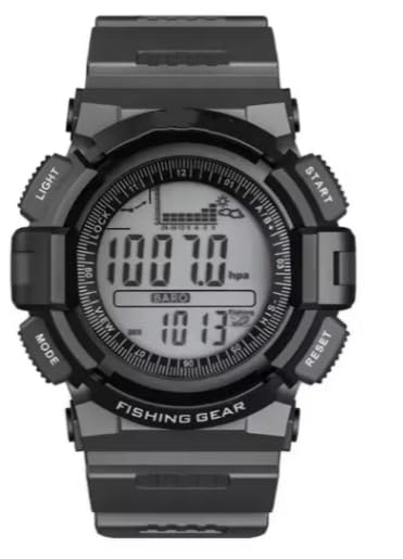 FR715AWatche for Men Outdoor FishingWatch 3ATM Waterproof Barometer Altimeter