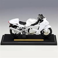 Welly Modèle Réduit Suzuki GSX 1300 R Hayabusa - Échelle 1:18 - Moto Miniature En Plastique/métal - Unisexe