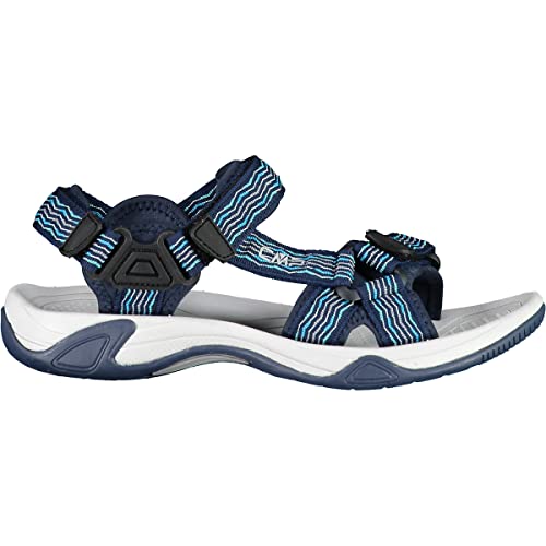 CMP Femme Hamal WMN Hiking Sandal Sport, Blue Acqua, 39...