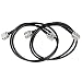 Produktbild Kingsea 1M PL Stecker rg58 - Packung mit 2 UHF männlich zu männlich Antennenkabel for cb radio
