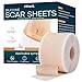 SWturK Silicone Scar Sheets,Silicone Scar Tape for Removal Treatment,Medical Grade Scar Tape for Surgical Scars,C-Section,Tummy Tuck,Scar Removal Away(1.6