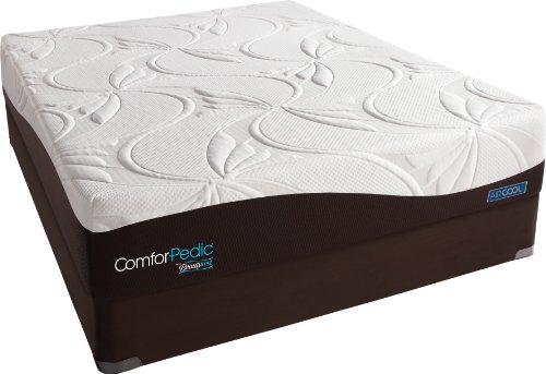 ComforPedic from Beautyrest New Life Plush Firm Memory Foam Mattress Set, Queen