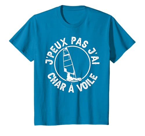 Je Peux Pas J'ai Char À Voile - Sport De Char À Voile Cadeau T-Shirt