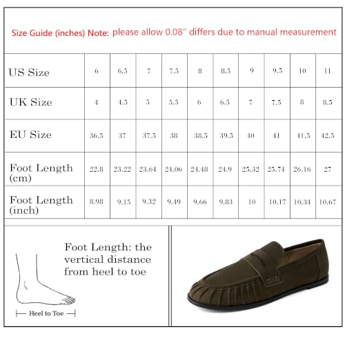 Image of QIY Penny Loafers for Women 2026 Comfortable Flats Shoes