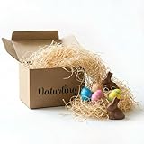 naturling Ostergras 1kg - Natur Holzwolle für Osternest, Geschenkkörbe oder...