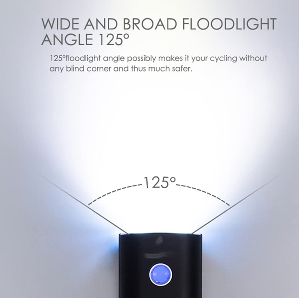 1800 Lumens Bike Światło Przednie Przednie Led Led Usb Ładowne Akumulator Rower Rower Front Akcesoria