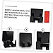 DOITOOL Wall Mounted Phone Holder Rack Punch Adhesive Design Mobile Device Storage for Bedroom Living Room Office Convenient Charging Cable Slot Smooth for Easy Use