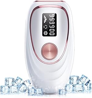Laser Hair Removal with Cooling System, at-Home IPL Hair Removal for Women Men, Upgraded to 999,900 Flashes Permanent Hair Removal Device on Facial Legs Arms Bikini Line
