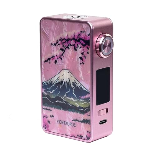 Lost Vape Centaurus M200 Box Mod, 0.96″ OLED Screen, Innovative 3-In-1 Jog Dial Control, Compact and Portable, On/Off Toggle Switch, 2ml Cartridge, No Nicotine (Sakura Fuji) Lost Vape Centaurus M200 Box Mod, 0.96″ OLED Screen, Innovative 3-In-1 Jog Dial Control, Compact and Portable, On/Off Toggle Switch, 2ml Cartridge, No Nicotine (Sakura Fuji)