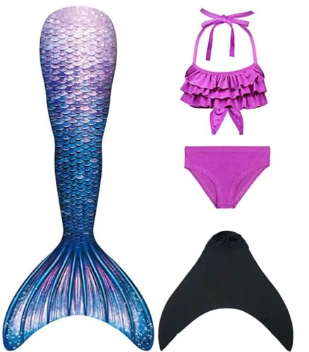 Mermaid Cola para Piscina 4pcs