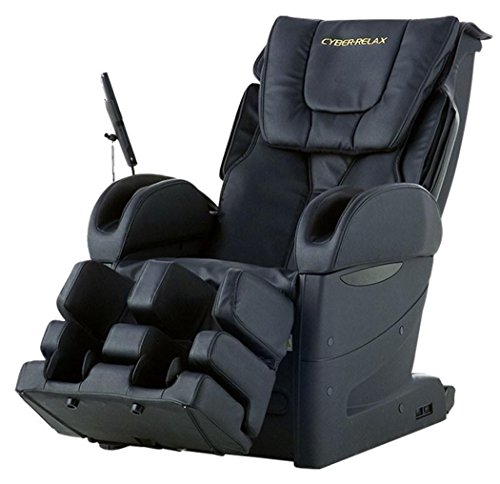 Fujiiryoki EC-3800BLACK Model EC-3800 Cyber Relax Massage Chair, Black, Reclining Angle Approx 120~170 Degrees, Rated Time 30 Minutes, 28 different Types of Massage Technique, Neck Relax