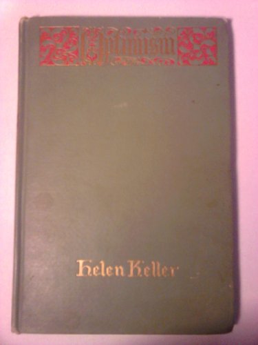 OPTIMISM An Essay. B0014NLPUQ Book Cover