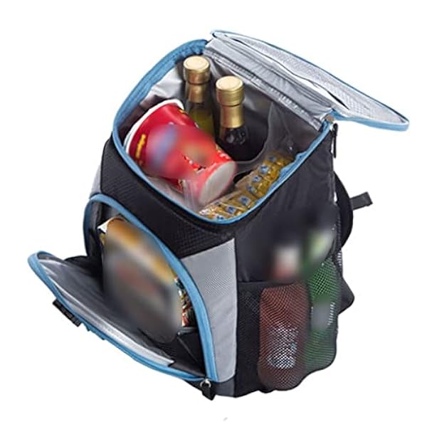 MJWDP Porslin i rostfritt stål Lunchpåse Bento Bag Ice Bag Outdoor Shoulder Picknick Bag Isoleringsväska