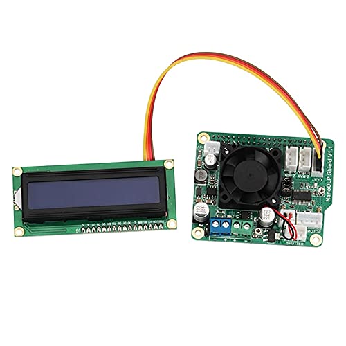 Lysee 3D Printer Parts & Accessories - for NanoDLP Shield V1.1 Light Curing Expansion Board+1602A Display IIC/I2C Set 3D Printer Accessories - (Color: Picture Color)