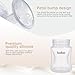 YOHKOH Manual Breast Pump with Silicone Cushion - Ultra Comfort & Quiet, BPA Free, 180ml (6oz) Milk Collector, Portable Breast Milk Catcher Baby Feeding Pumps