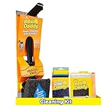 Scrub Daddy BBQ Daddy Grill Cleaner Kit - Bristle Free Grill Brush with Refill +...