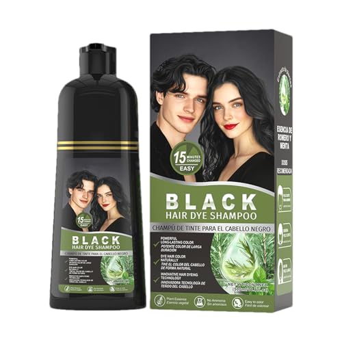 Shampooing colorant masquage hydratant cheveux blancs et gris homme femme 500ml