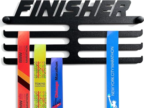 Porte-médailles et porte-dossard (100% acier) - Fabriqué en Espagne (FINISHER)