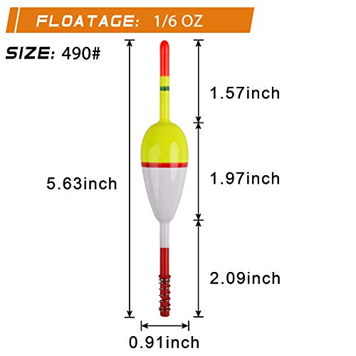 Flotteurs de pêche en balsa stables pour ne plus rater les touches de truite