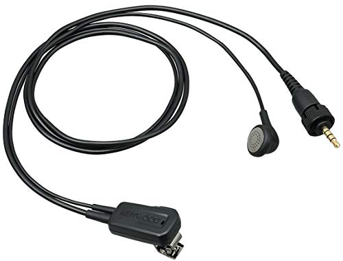 Kenwood EMC13W Clip Microphone with Earphone for NX-P500, Black