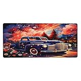 Cadeau d'accessoires informatiques : le grand tapis de souris de jeu personnalisé est une décoration de bureau pratique, ce qui est le meilleur cadeau pour votre famille ou vos amis qui travaillent quotidiennement avec l'ordinateur ou qui aiment les jeux. Un cadeau idéal pour la Saint-Valentin, Thanksgiving, Noël, le Nouvel An ou un anniversaire